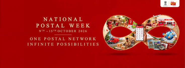 India Post &mdash; National Postal Week, 9th to 15th October 2026